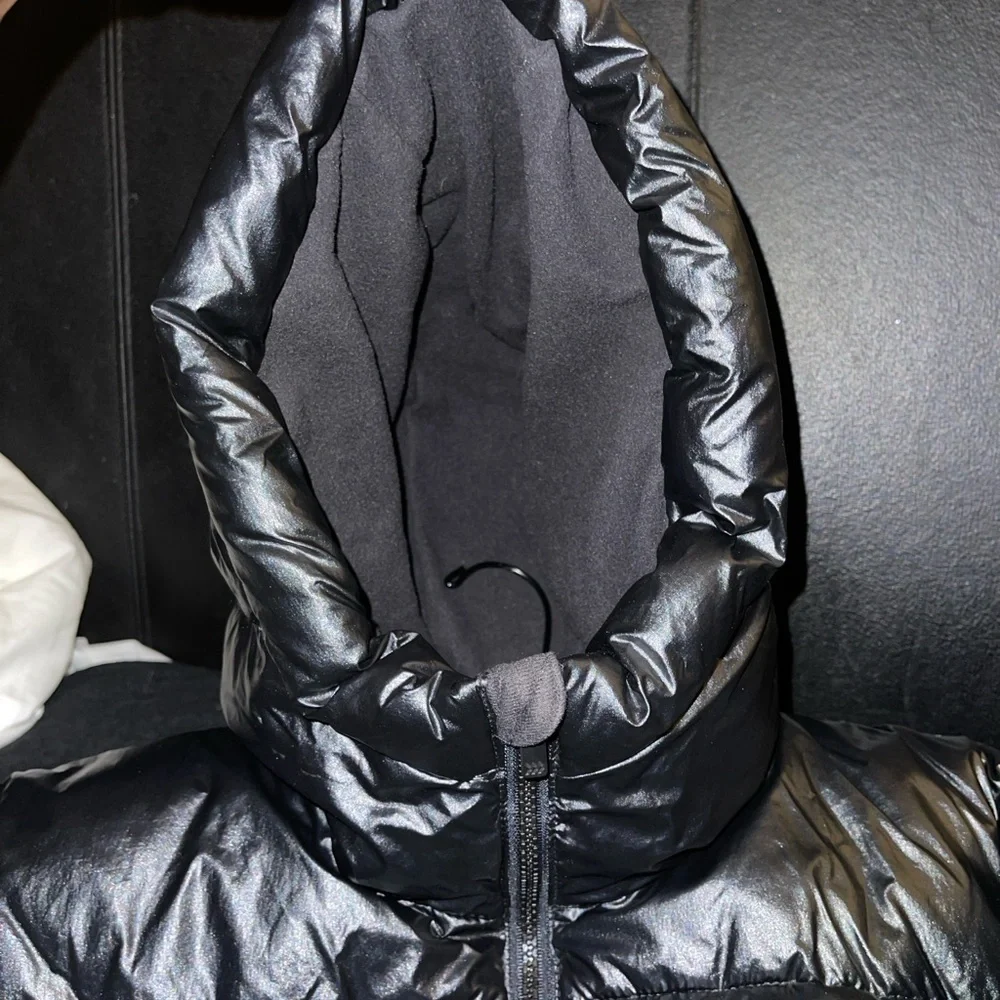 KIDS All in Motion Shiny Black Kids Puffer Jacket Size large GIRLS 11/12